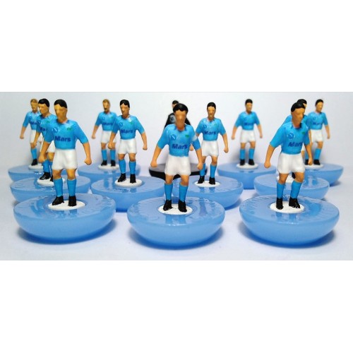 Subbuteo Andrew Table Soccer Napoli 1988-89 on Classic Hasbro Bases